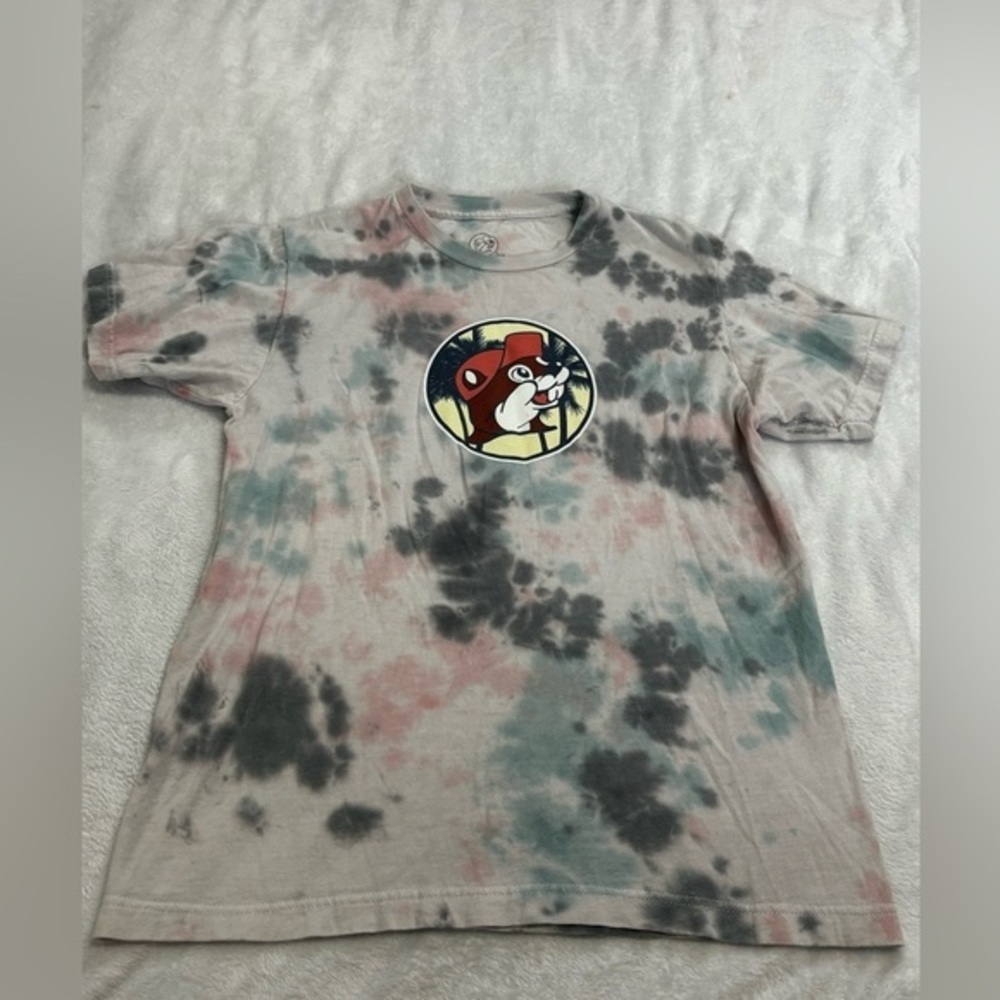Buc-ee's Tie Dye Graphic T-Shirt Souvenir Short Sleeve‎ Medium